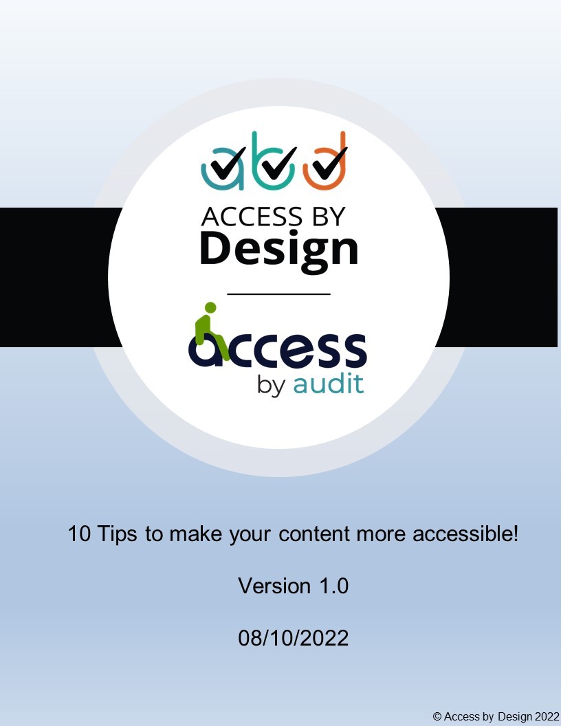 10 Top Tips to make your website content more accessible