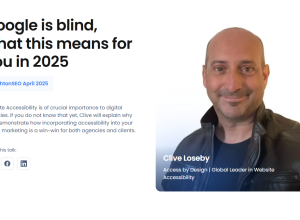 Clive is a keynote speaker at brightonSEO 2025!