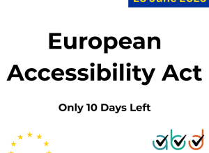 EAA: 10 Days Left For Businesses To Act