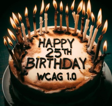 Celebrating 25 Years of WCAG Accessibility:  A Reflection