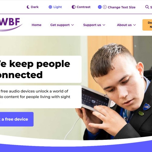 British Wireless for the Blind Home Page