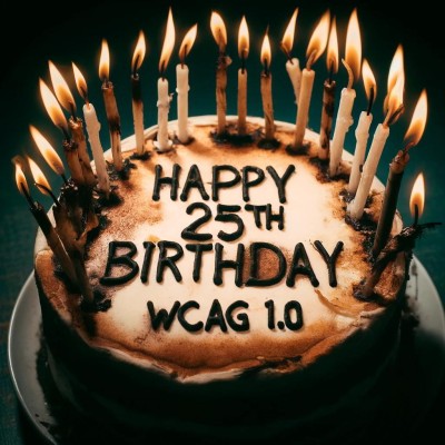 A birthday cake with the words 