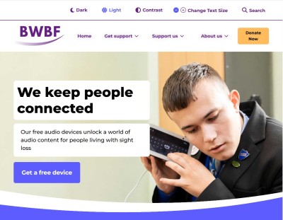 British Wireless for the Blind Home Page